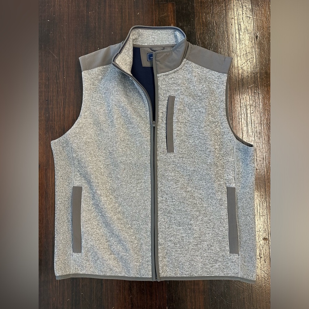 Vineyard Vines Vest - L - Grey